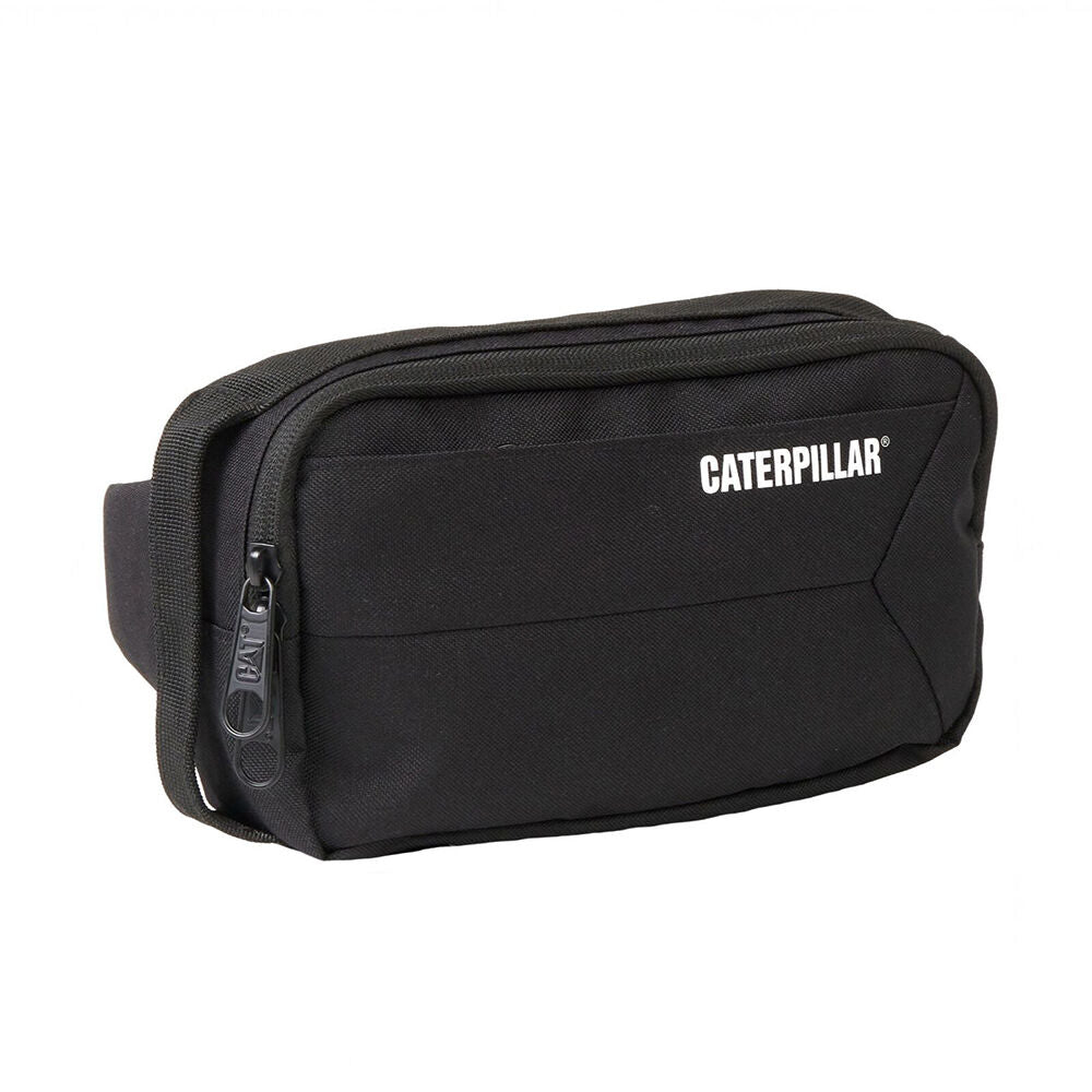 Caterpillar Men's CAT Adventure Waist Bag Adjustable Casual 14x23.5cm Black