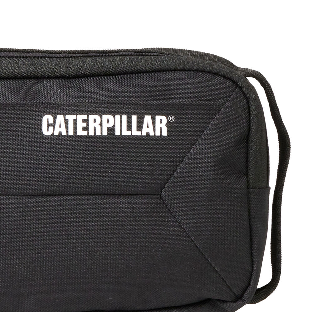 Caterpillar Men's CAT Adventure Waist Bag Adjustable Casual 14x23.5cm Black