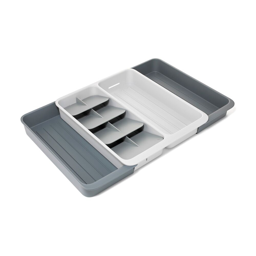 Joseph Joseph DrawerStore Expanding Tiered Tray Kitchen Storage Organizer Stone