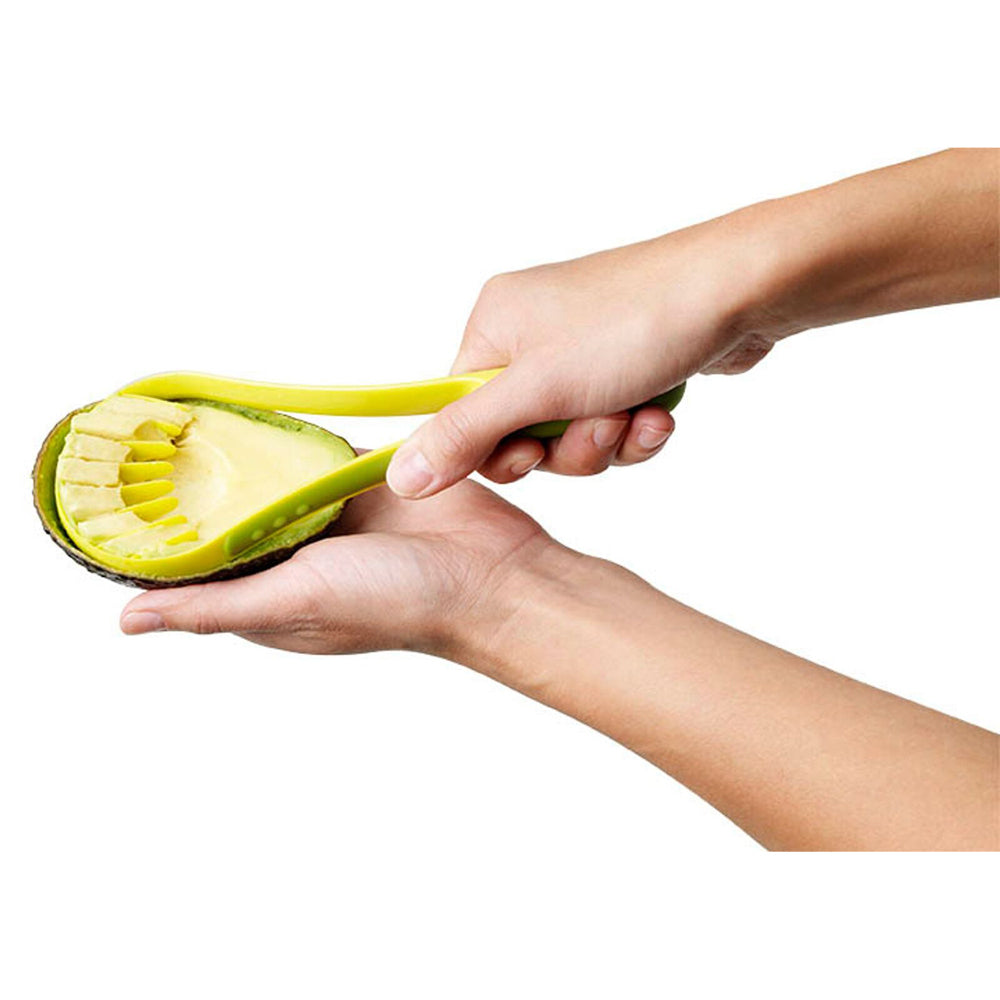 2x Chef'n Flexicado Avocado Slicer/Scooper Cutter - Green