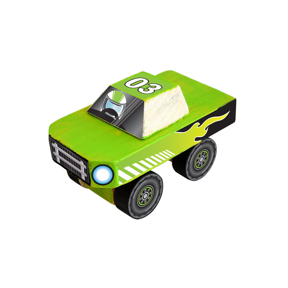 3PK Boyle Wood Craft Project Kit Monster Truck Kids DIY 8y+