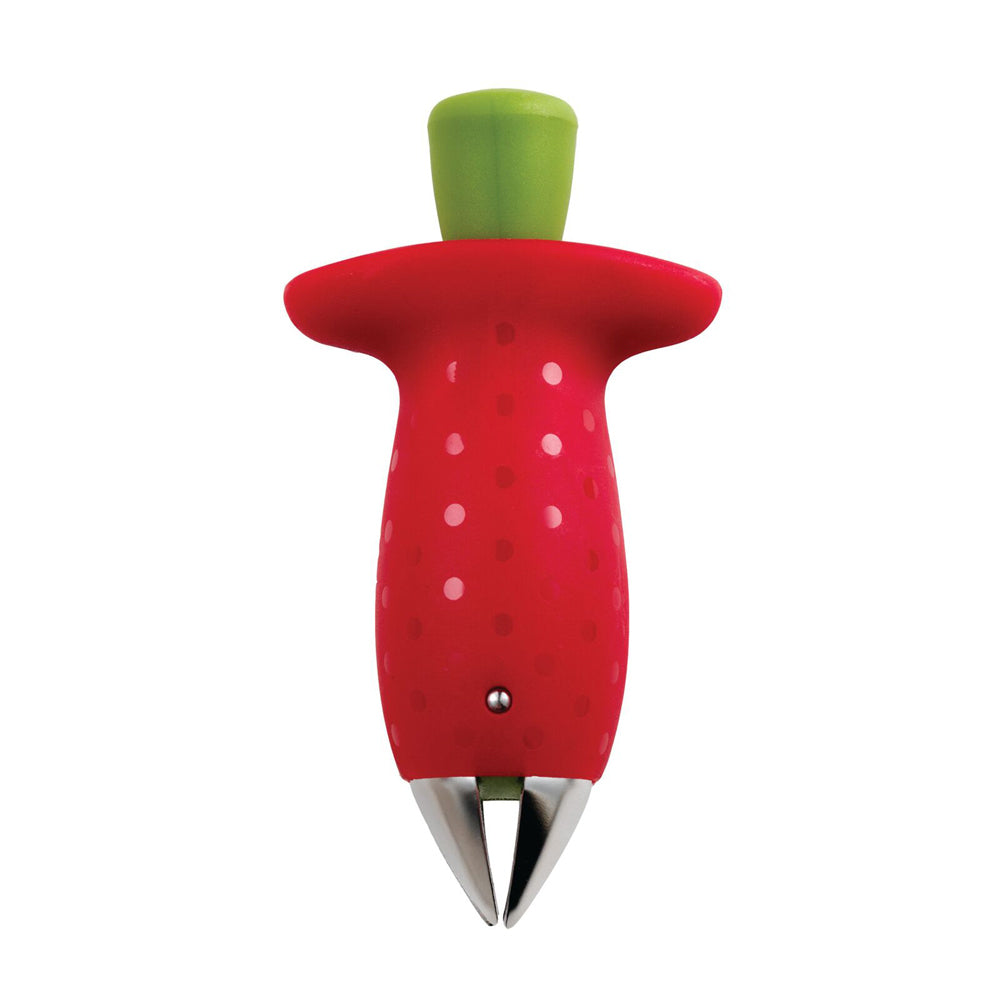 2PK Chef'n Stem Gem Strawberry Huller Stem Remover - Red/Green