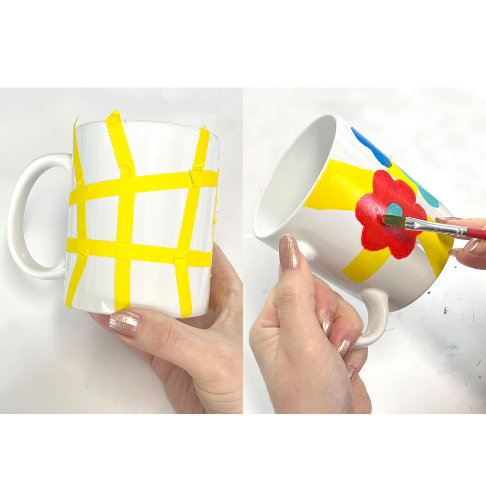 2PK Boyle Crafty Creators Ceramic Paint & Bake Mugs Project Kit Kids DIY 10y+