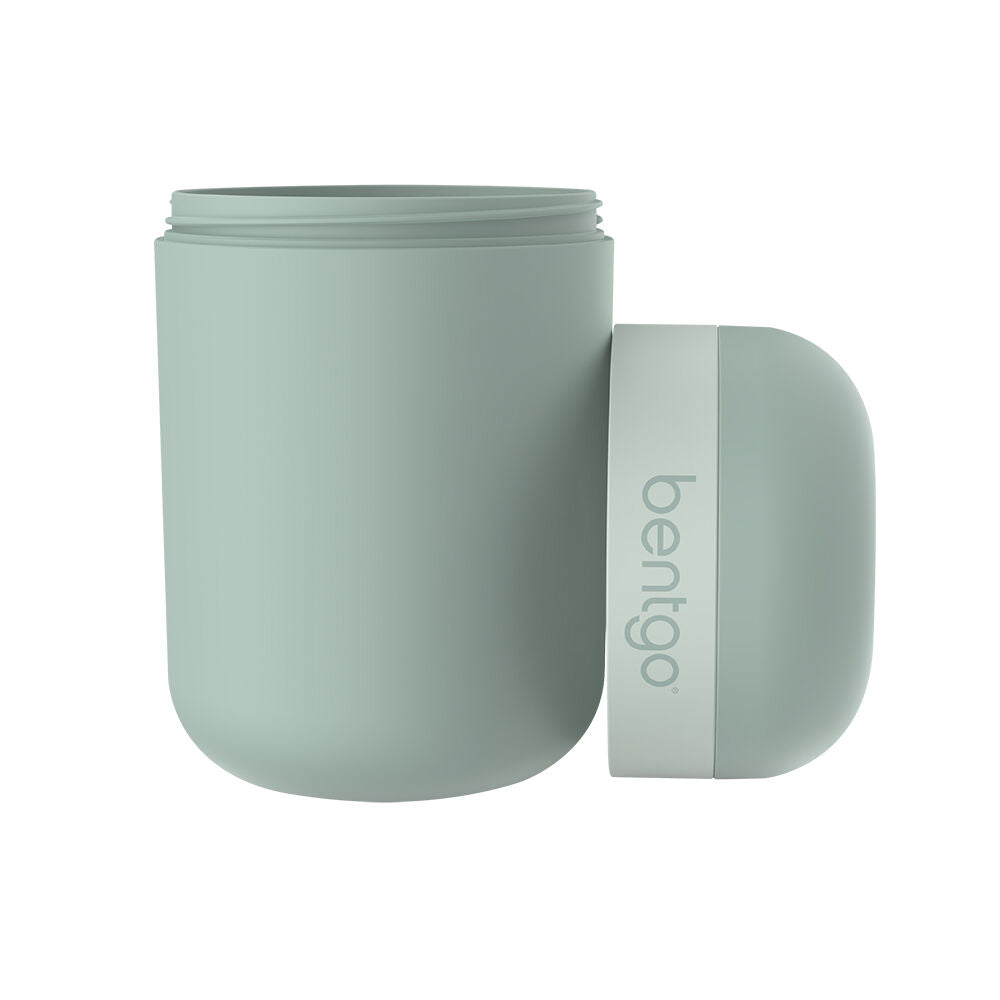 2PK Bentgo Dual-Sealing Lightweight Snack Cup Food Container 590ml Mint Green