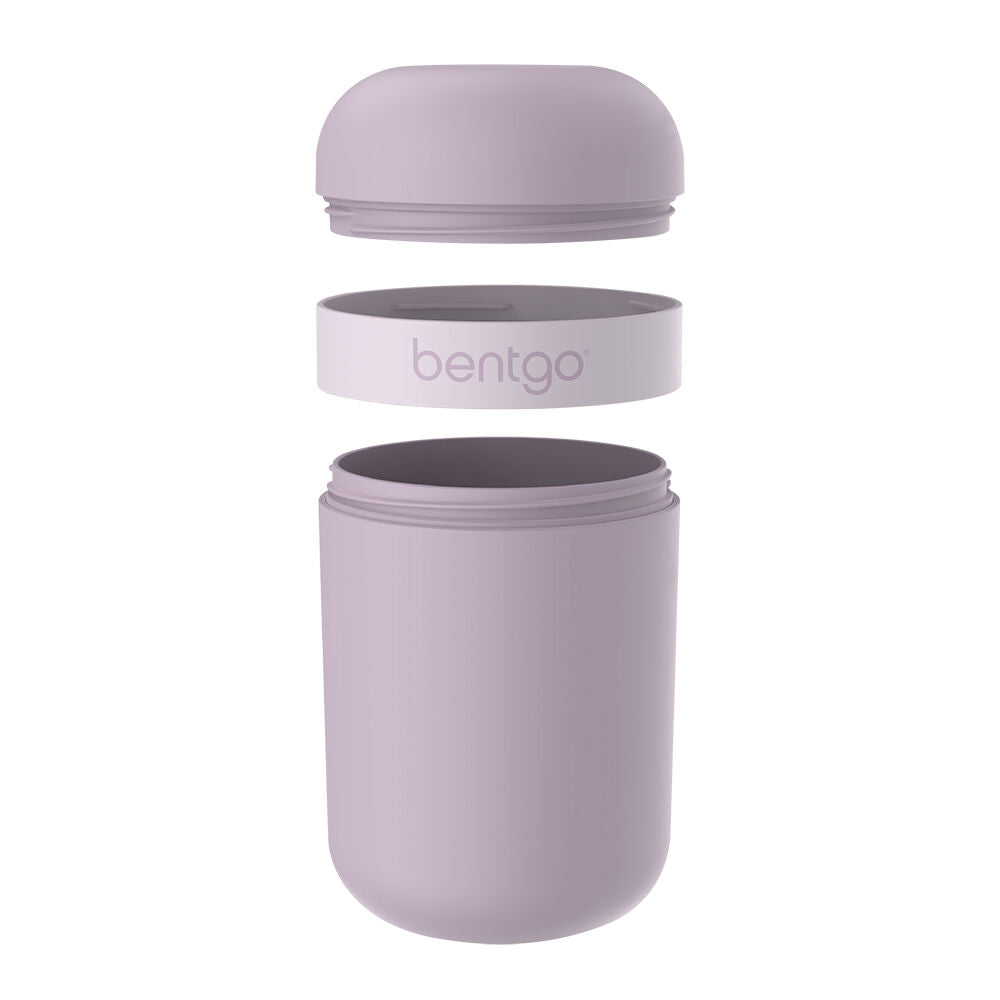 2PK Bentgo Dual-Sealing Lightweight Snack Cup Food Container 590ml Orchid