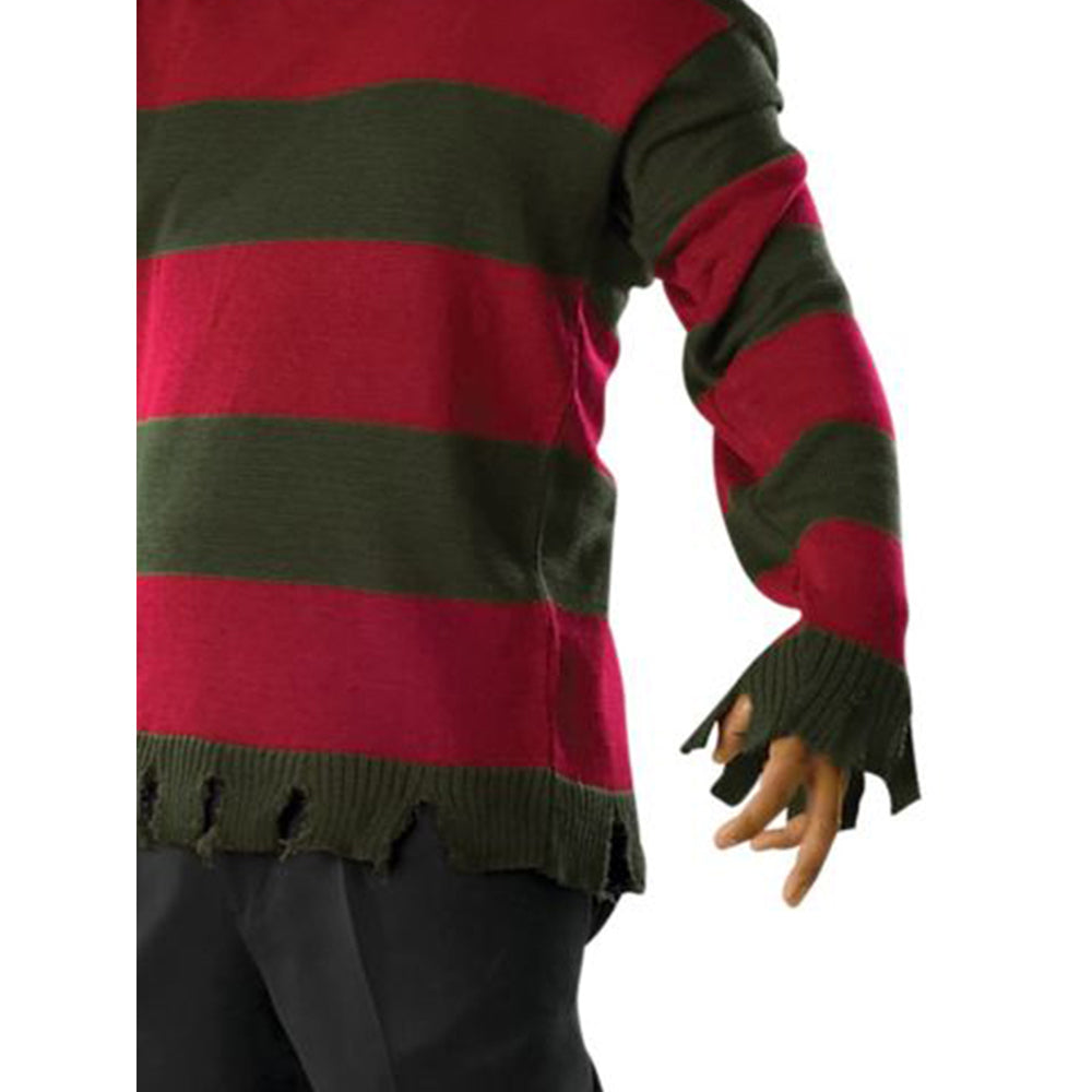 Nightmare On Elm Street Freddy Deluxe Sweater Adult Costume
