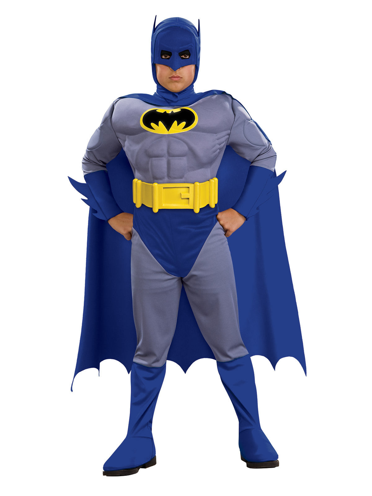 Marvel Batman Brave & Bold Deluxe Boys Dress Up Costume - Size M