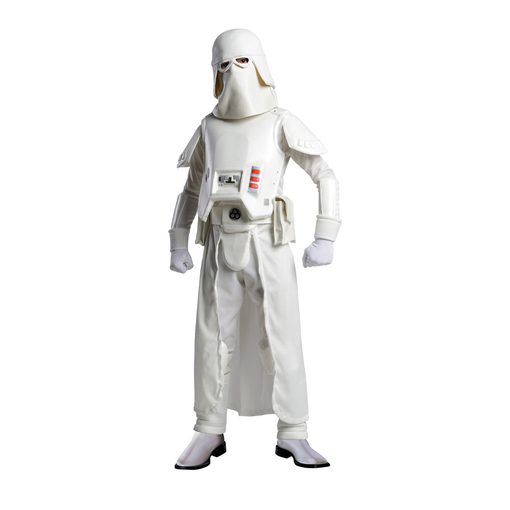 Star Wars Size S Snowtrooper Deluxe Jumpsuit Kids Costume