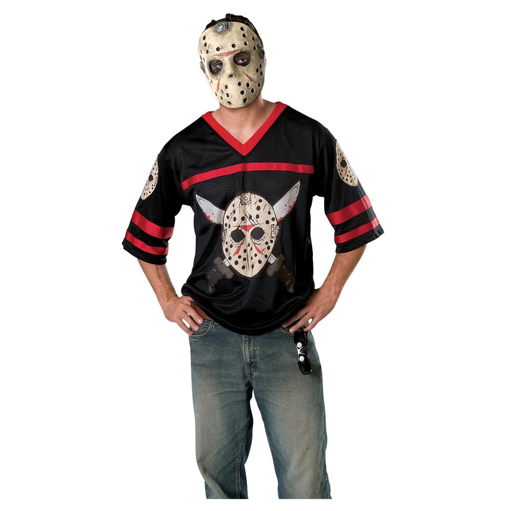 Jason Hockey Jersey Mask Adult Costume Party Dress-Up