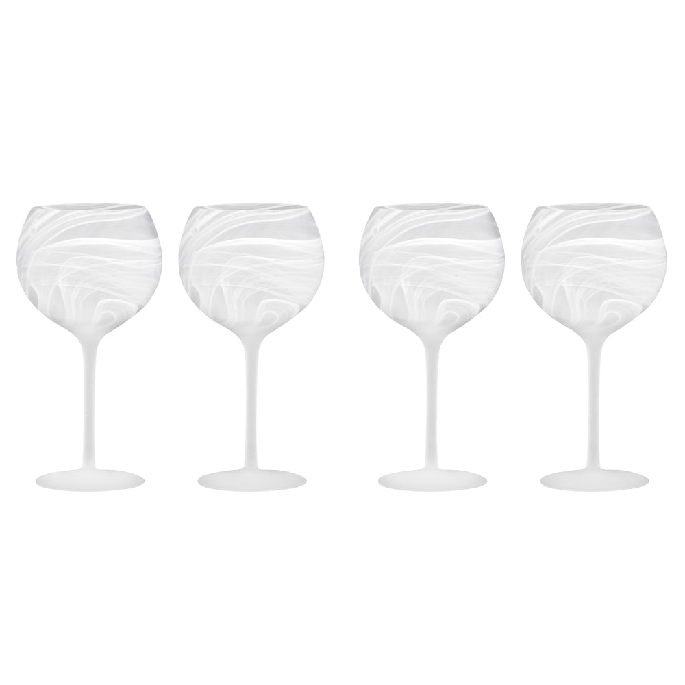 2x 2pc Tempa Skylar Frost Gin/Cocktail Glass Drinking Set