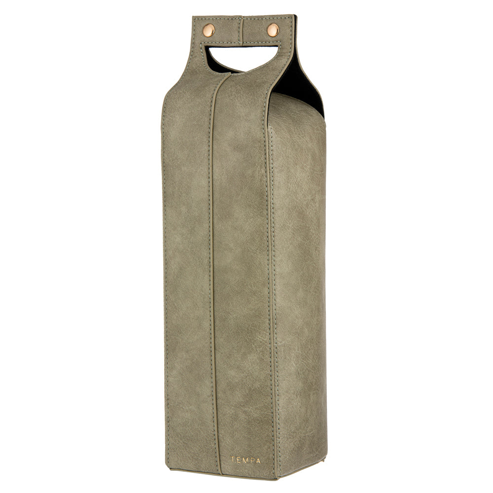 Tempa Harley Single Wine Travel Bag/Carrier - Sage Green