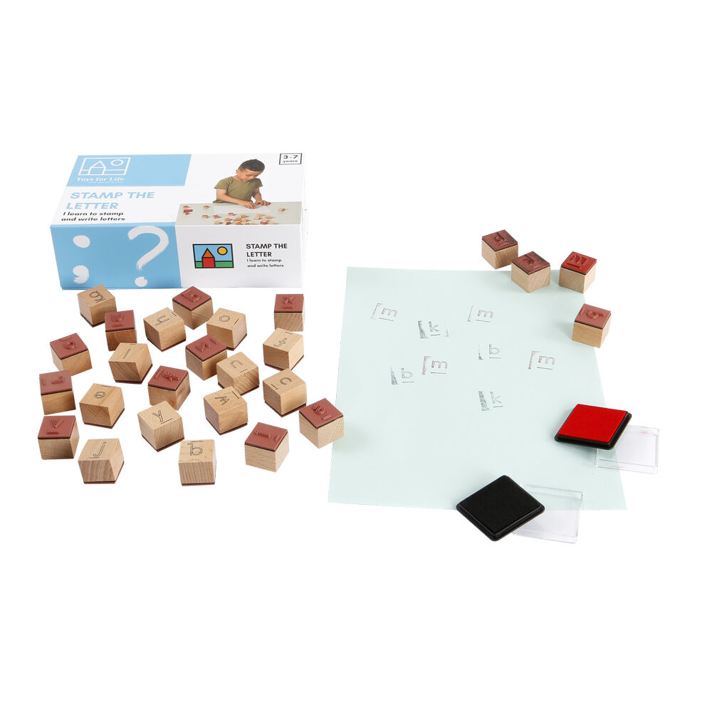 TFL Stamp the Letter Word Formation Educational Toy Kids/Children - 3y+