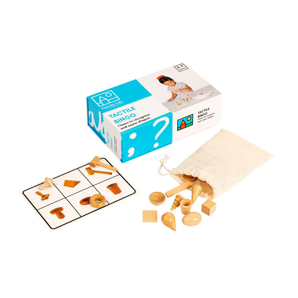 24pc TFL Tactile Bingo Sensory Matching Game Educational Toy Kids/Children - 3y+