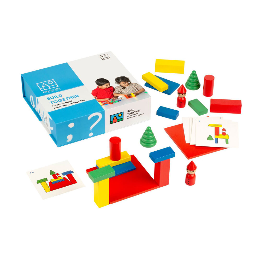 8pc TFL Build Together Building Collaborative Play Toy Kids/Children - 3y+
