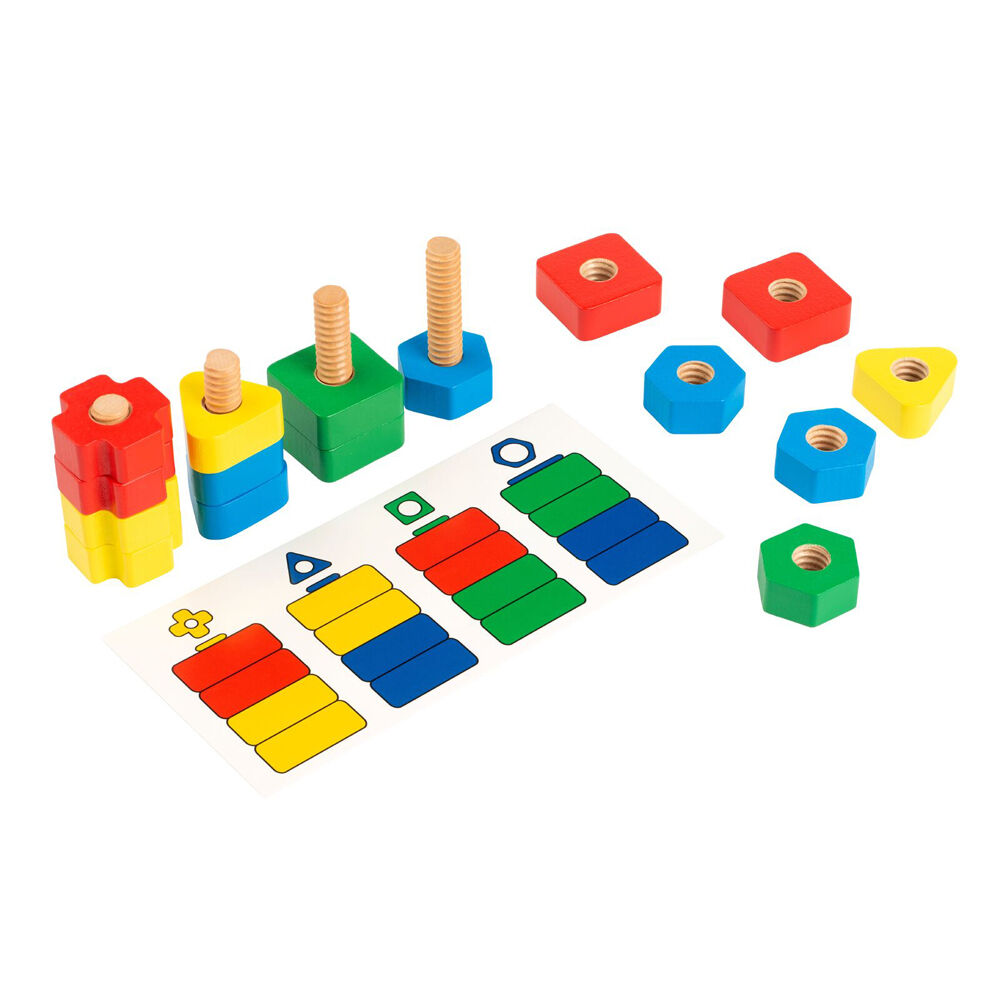 24pc TFL Nuts and Bolts Educational Play Building Toy Kids/Children - 3y+
