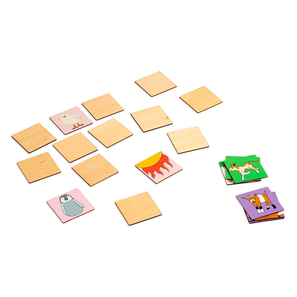 TFL Animal Memo Language Development Educational Toy Kids/Children - 3y+