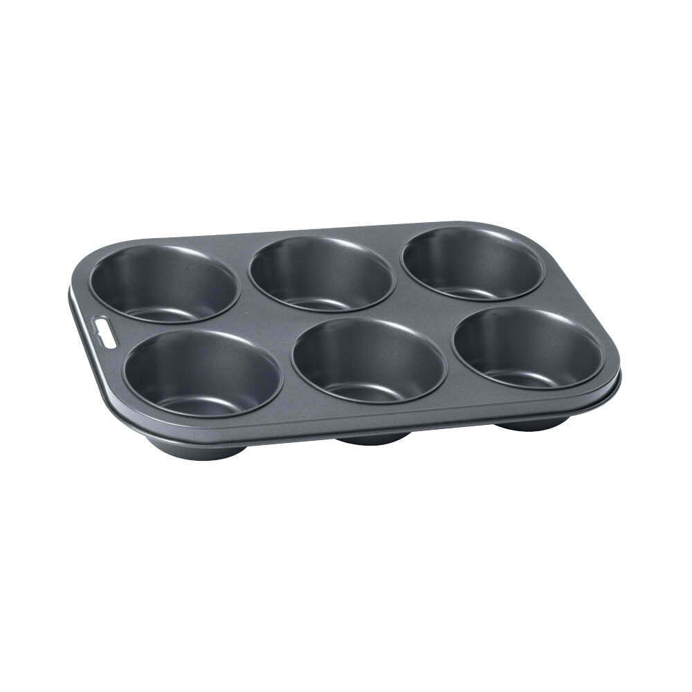 2PK Wiltshire Easybake 6 Cup Texas Muffin/Cupcake Pan Baking Tray