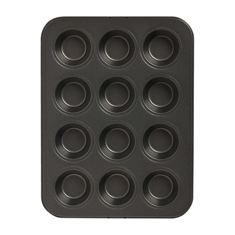 2PK Wiltshire Easybake 12 Cup Non-Stick Mini Muffin Tray Pan