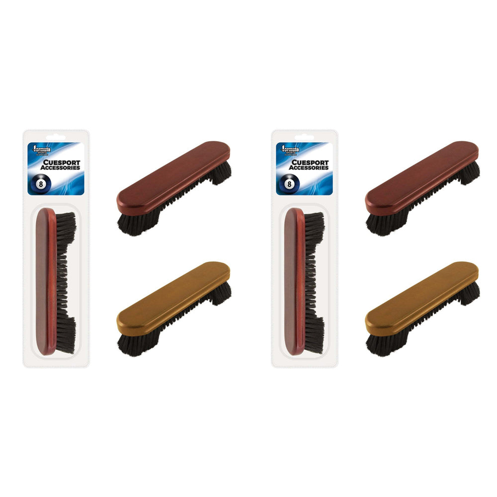 2PK Formula Sports 9" Standard Billiard Table Brush Cleaner - Oak