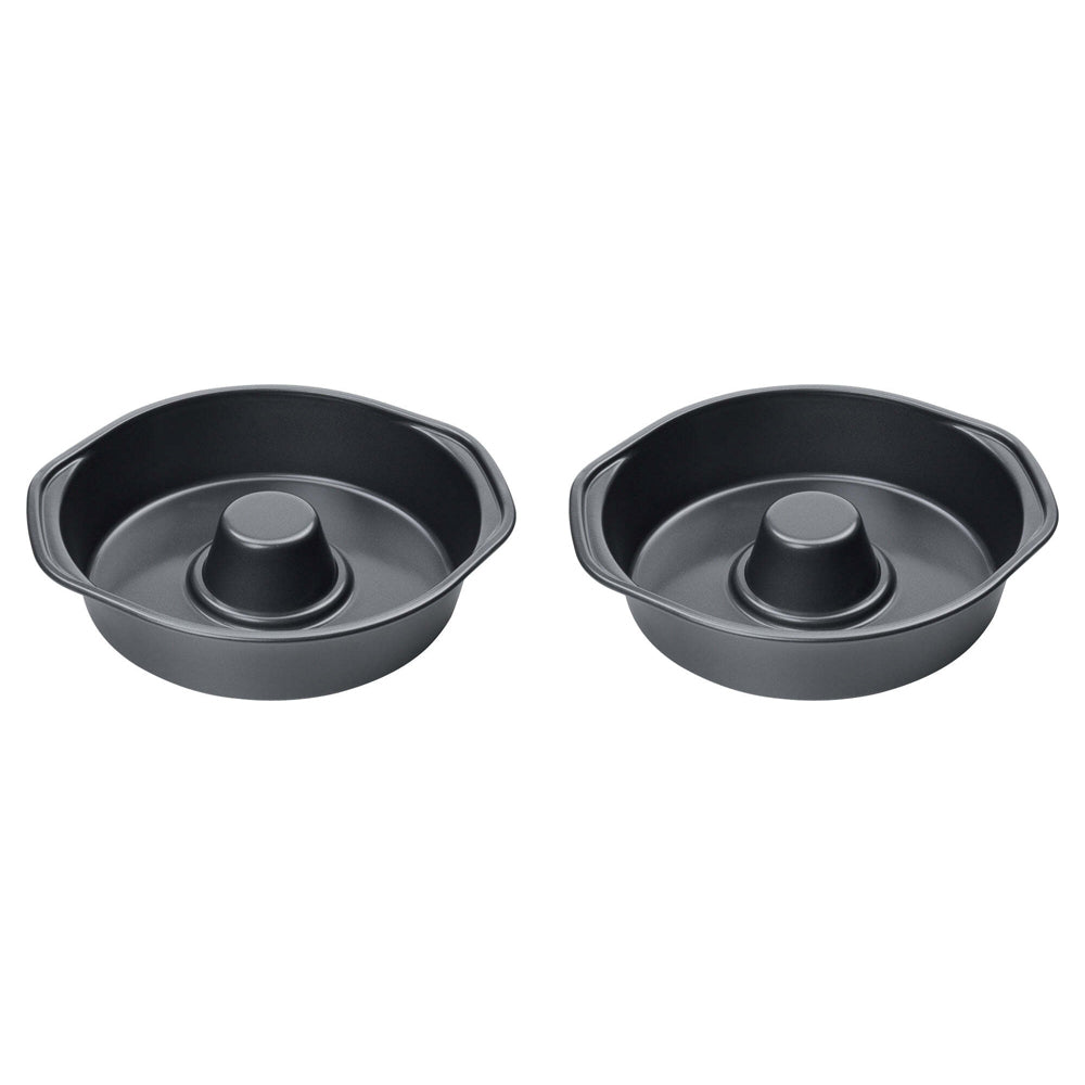 2PK Wiltshire Easybake Round Ring Cake Pan Baking Tin 22cm