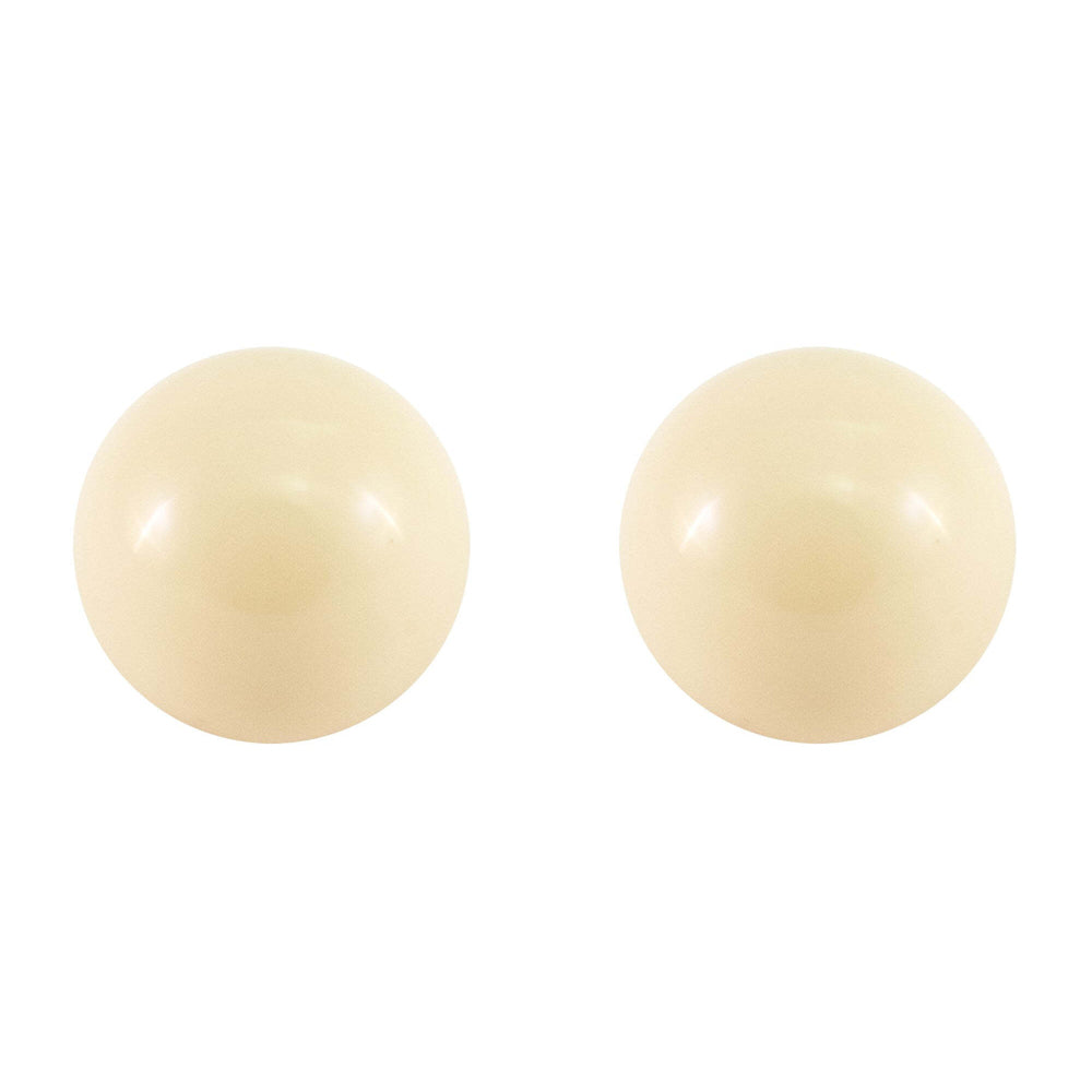 2PK Formula Sports 1 7/8" Standard Resin White Billiard Cue Ball