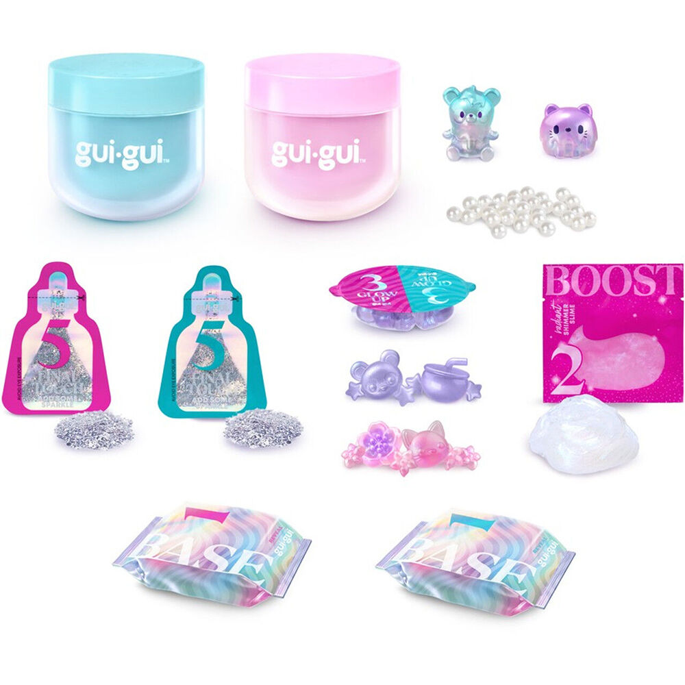 Gui Shimmer Deluxe Duo Pack Scented Slime Styling Toy Craft Kit