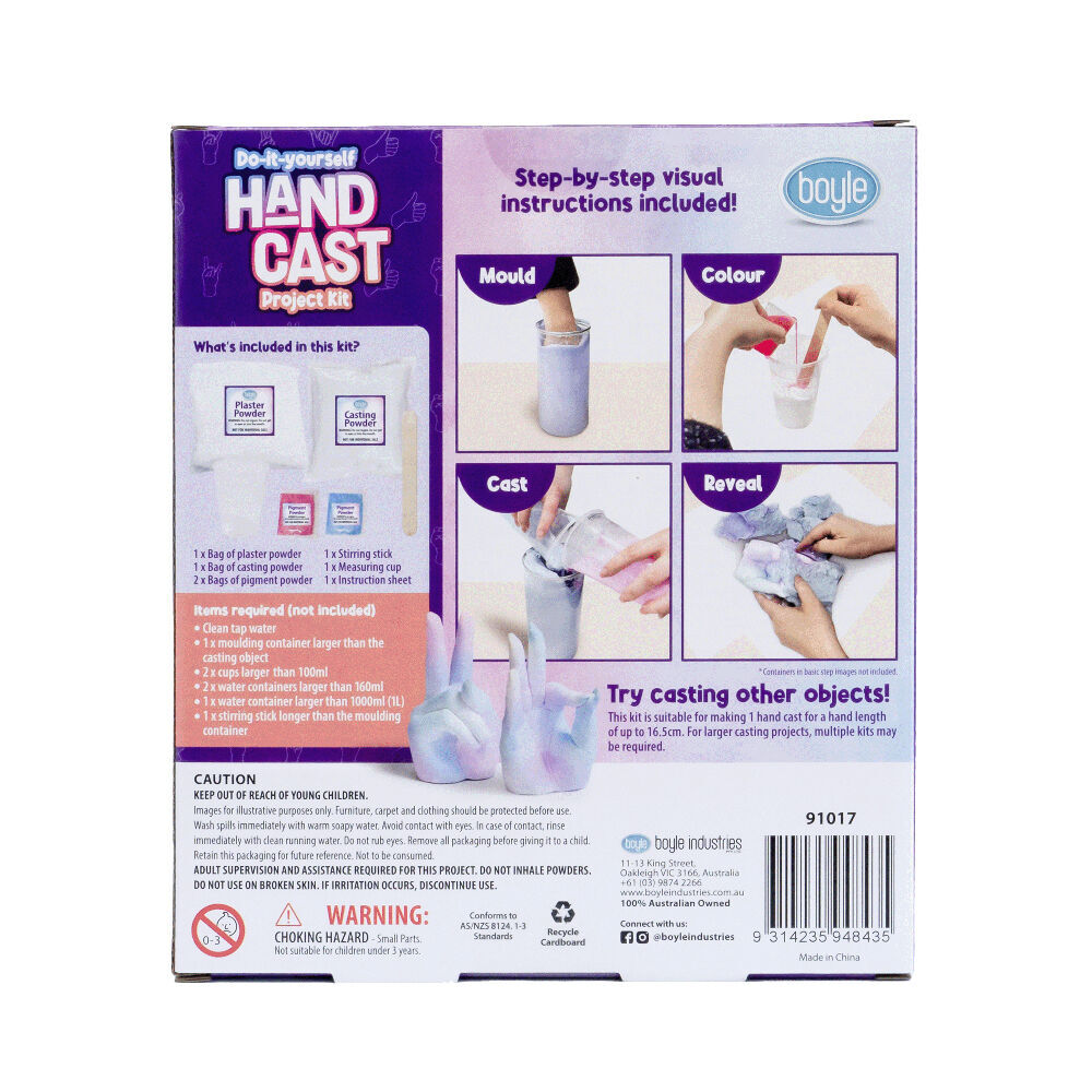 4PK Boyle Casting Project Kit Kids DIY Craft Activity 12y+