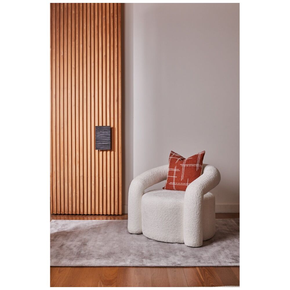J.Elliot Home Seraphina Cushion Pillow Household Decoration 50x50x0.5cm Ochre
