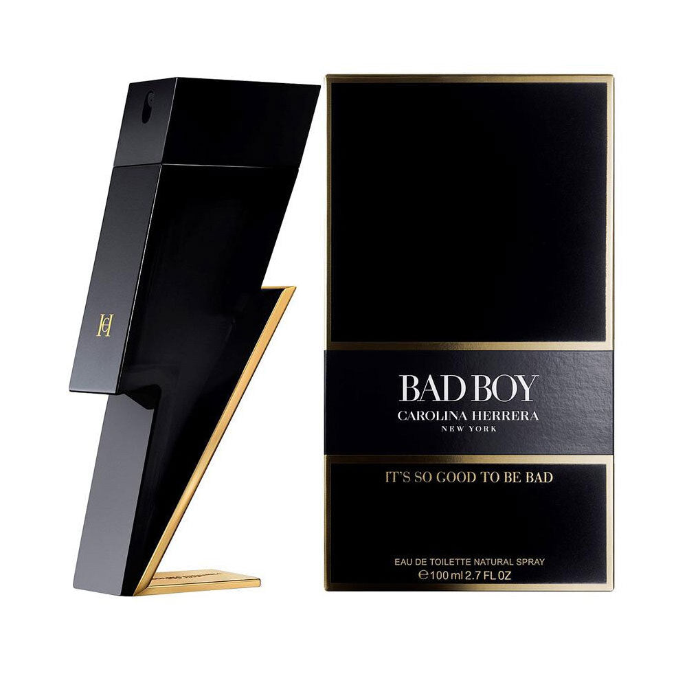Carolina Herrera Bad Boy 100ml Eau De Toilette Mens