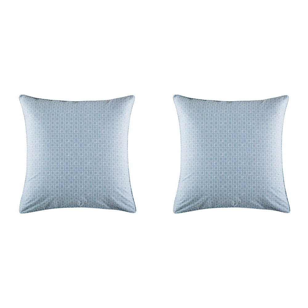 2PK Kas Australia Winsley Euro Throw Pillowcase 65x65cm - Multicoloured