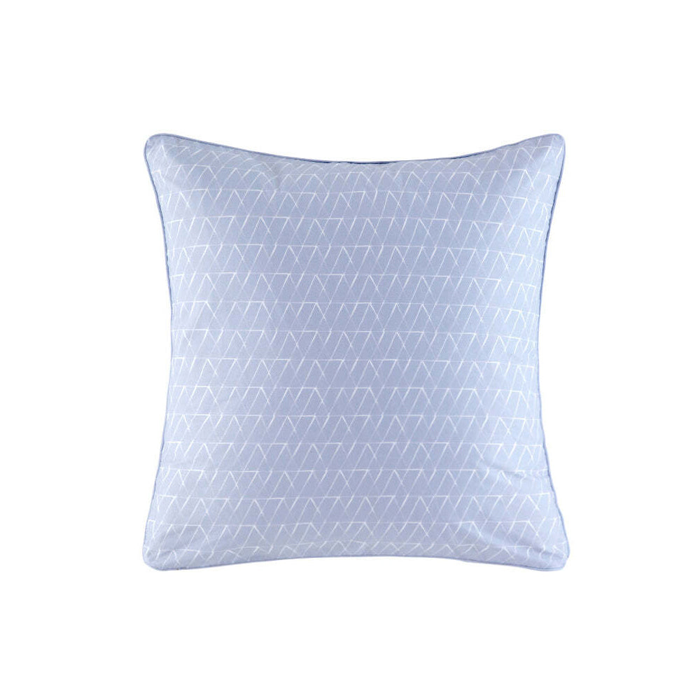 4PK Kas Australia Aiden Euro Throw Pillowcase 65x65cm - Blue