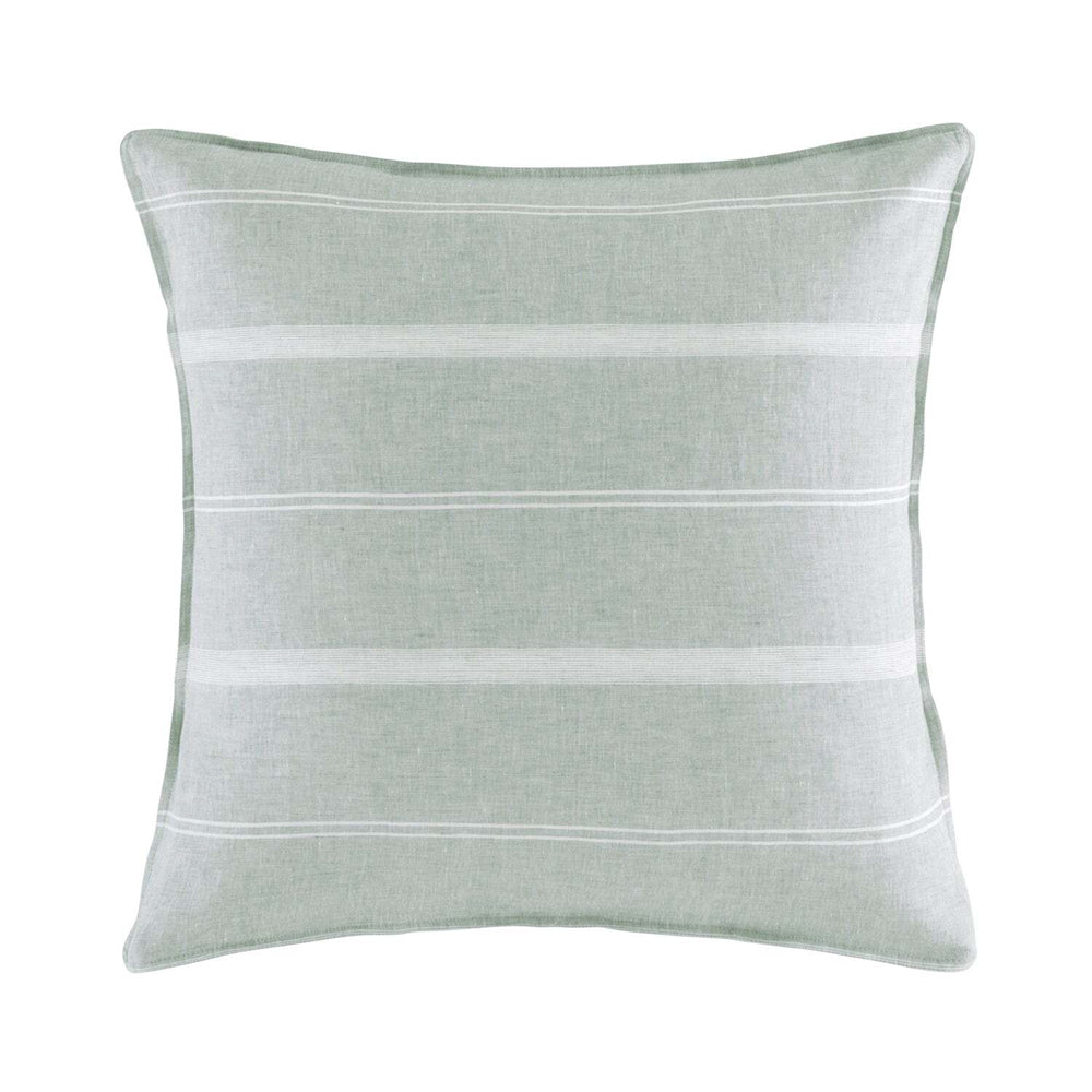 4PK Kas Australia Balmoral Euro Throw Pillowcase 65x65cm - Sage
