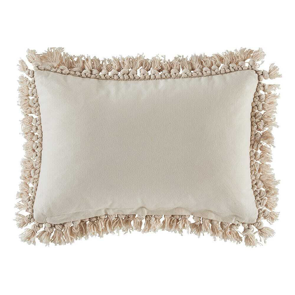 2PK Kas Australia Valeria Filled Cushion Decor Rectangular 40x60cm - Natural