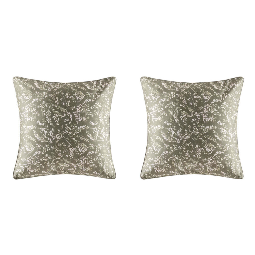 2PK Kas Australia Taneya Euro Throw Pillowcase 65x65cm - Multicoloured