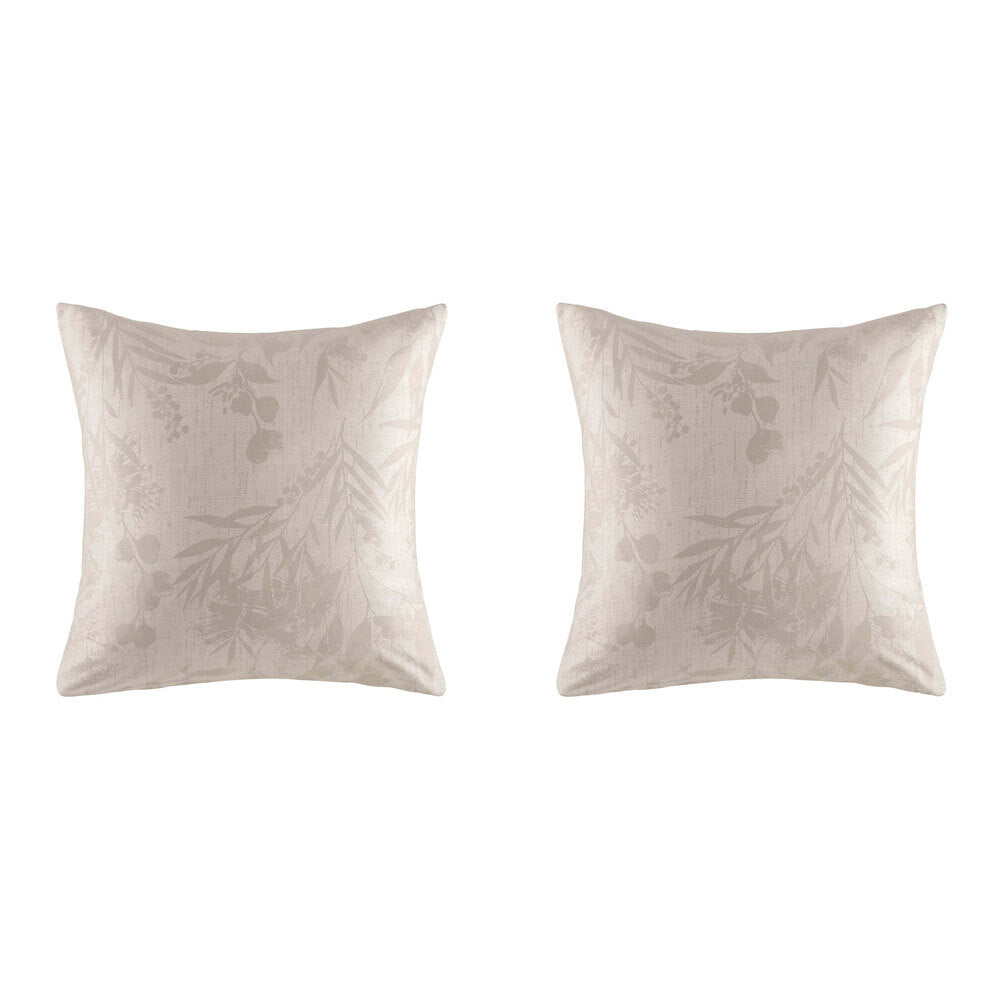 2PK Kas Australia Rambler Euro Throw Pillowcase 65x65cm - Multicoloured