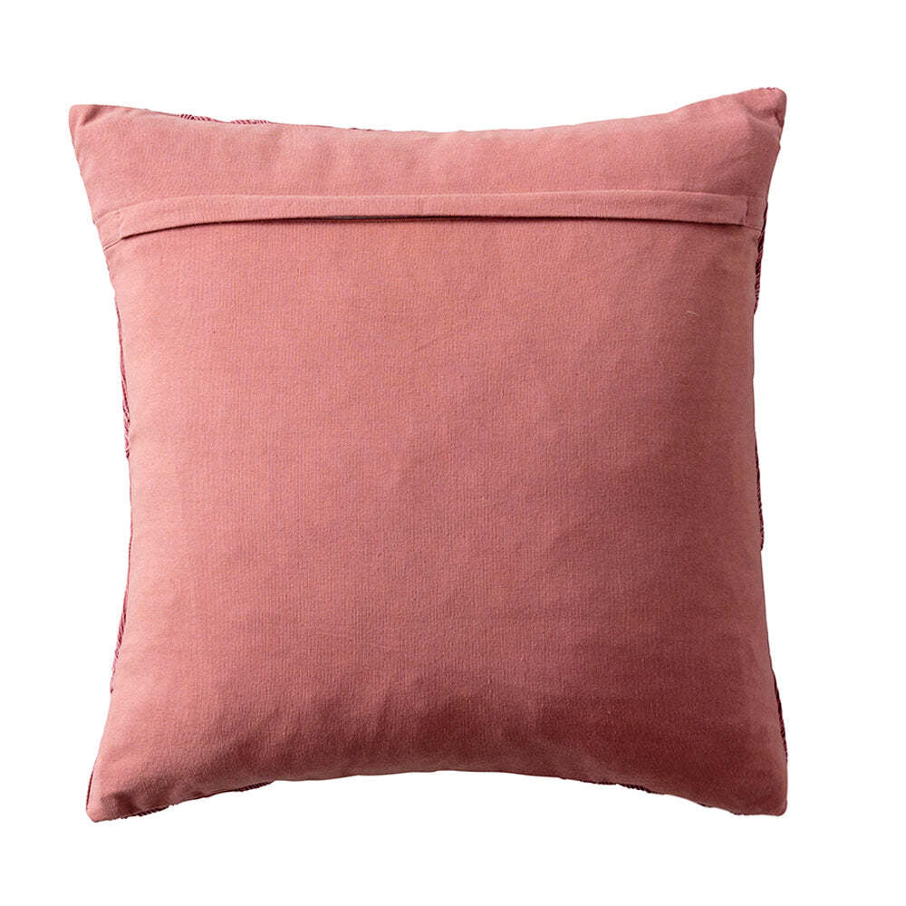 Kas Australia Palma Filled Cushion Decor Square 50x50cm - Raisin