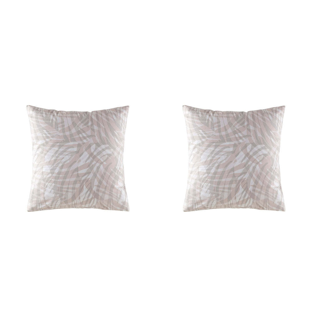2PK Kas Australia Kalyro Euro Throw Pillowcase 65x65cm - Multicoloured