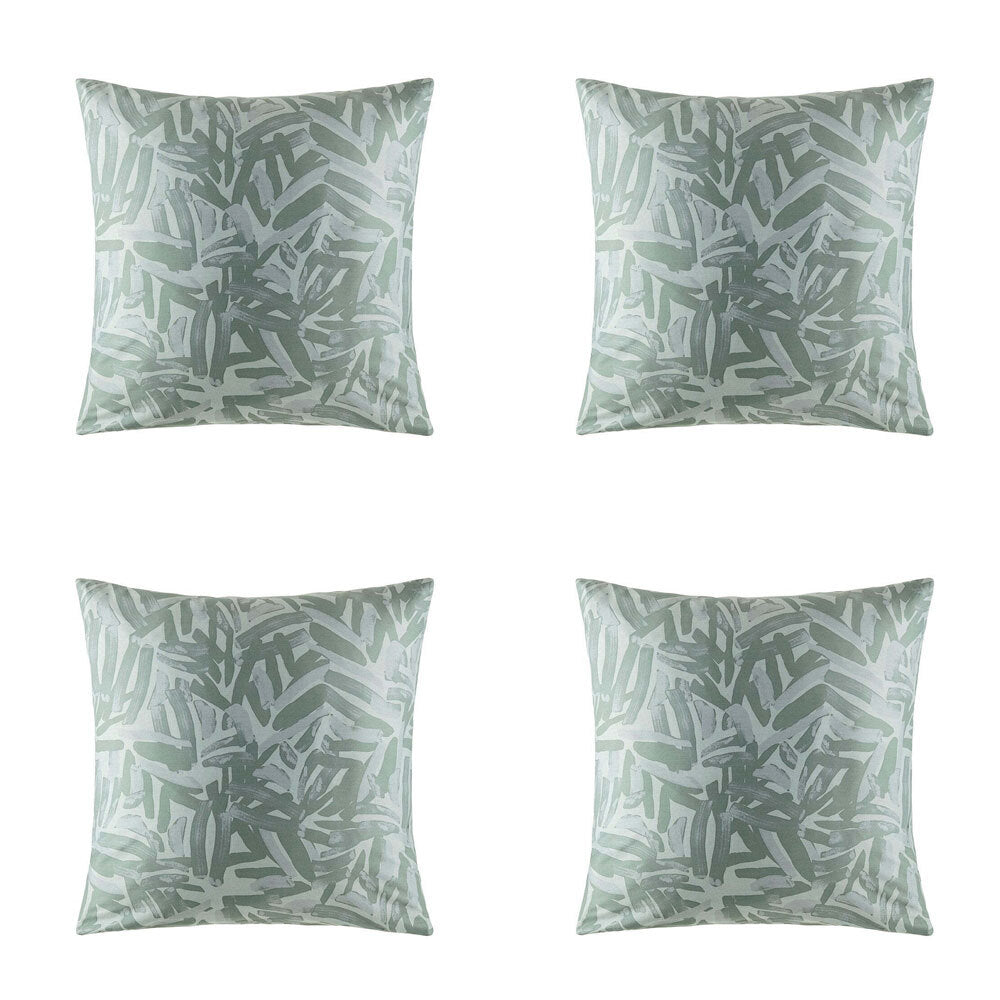 4PK Kas Australia Tallani Euro Throw Pillowcase 65x65cm - Multicoloured