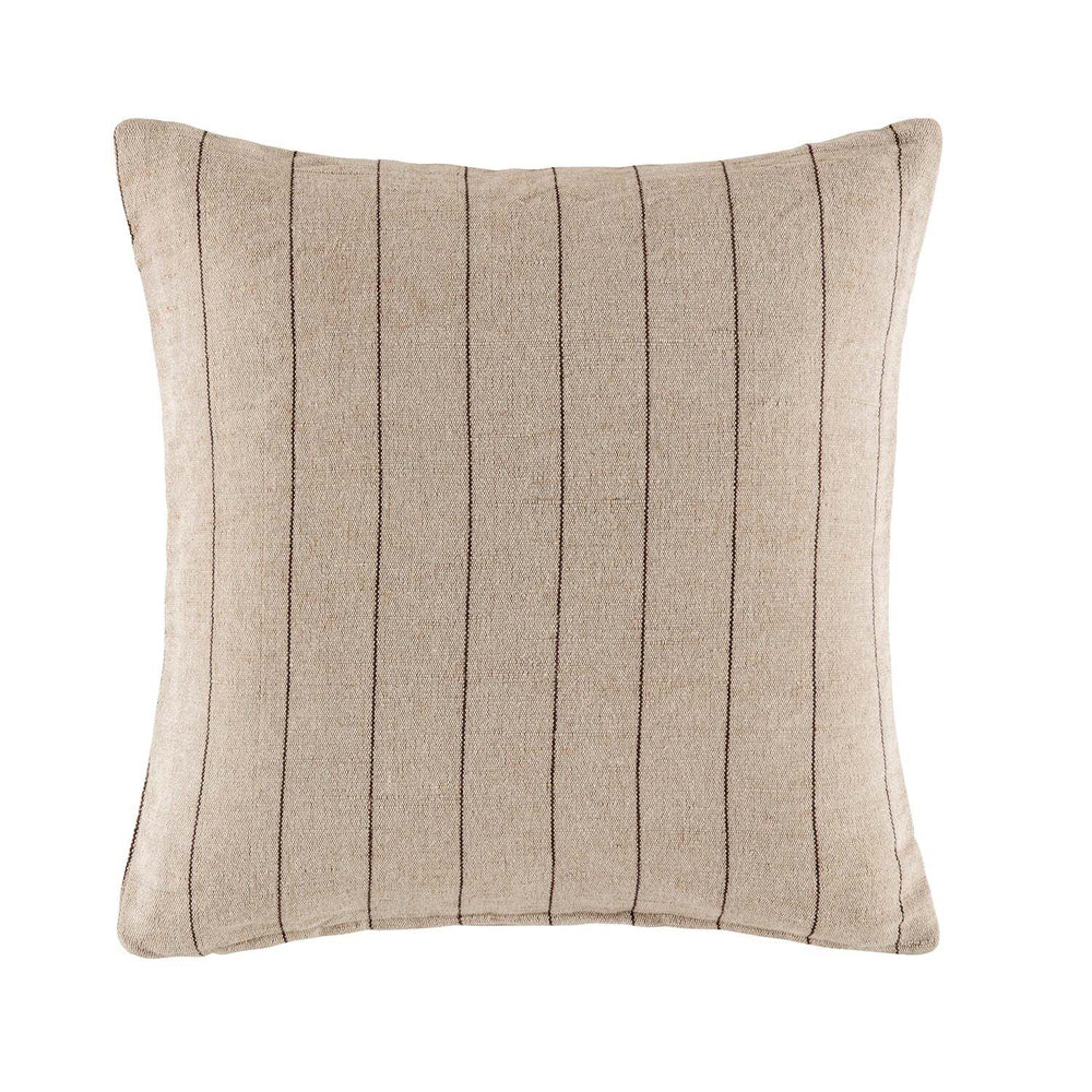 2PK Kas Australia Kew Filled Cushion Decor Square 50x50cm - Black