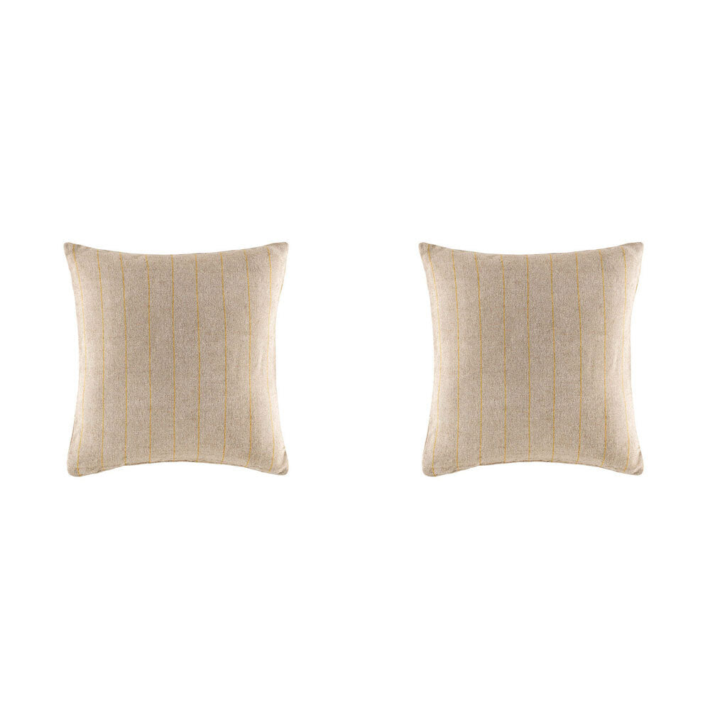 2PK Kas Australia Kew Filled Cushion Decor Square 50x50cm - Yellow