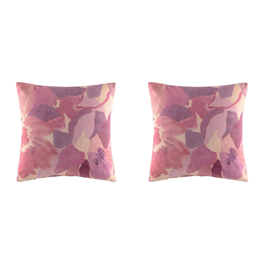 2PK Kas Australia Bibi Filled Cushion Decor Square 50x50cm - Lilac