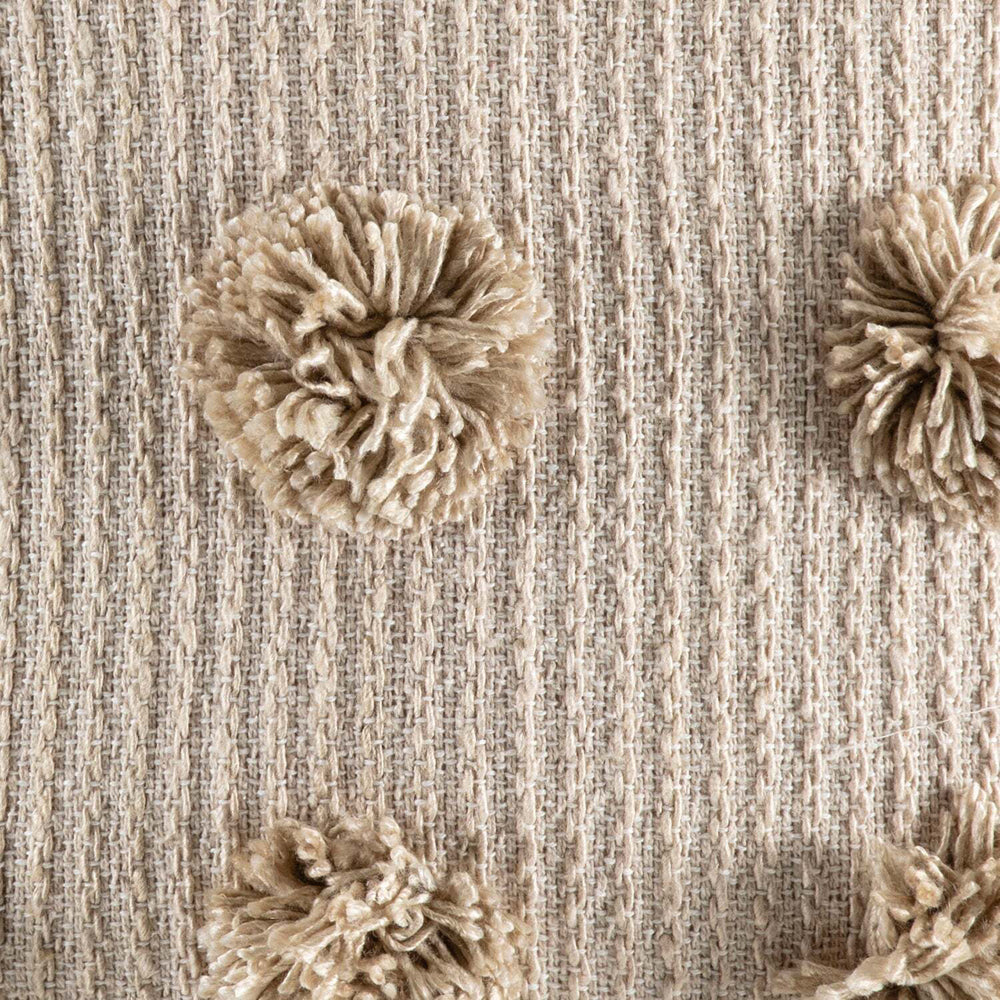 Kas Australia Balla Filled Cushion Decor Square 50x50cm - Natural