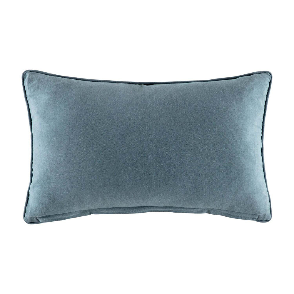 Kas Australia Rarak Filled Cushion Decor Rectangular 35x55cm - Blue