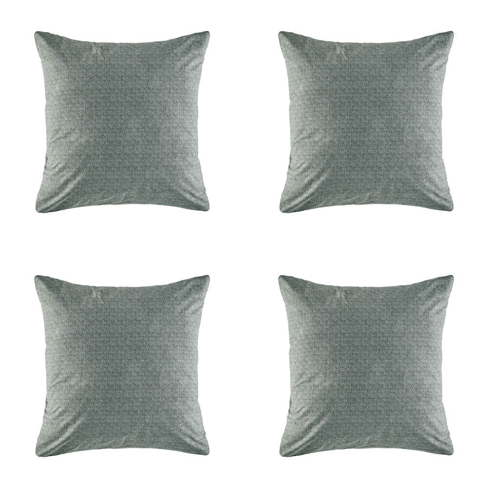 4PK Kas Australia Dandy Euro Throw Pillowcase 65x65cm - Denim