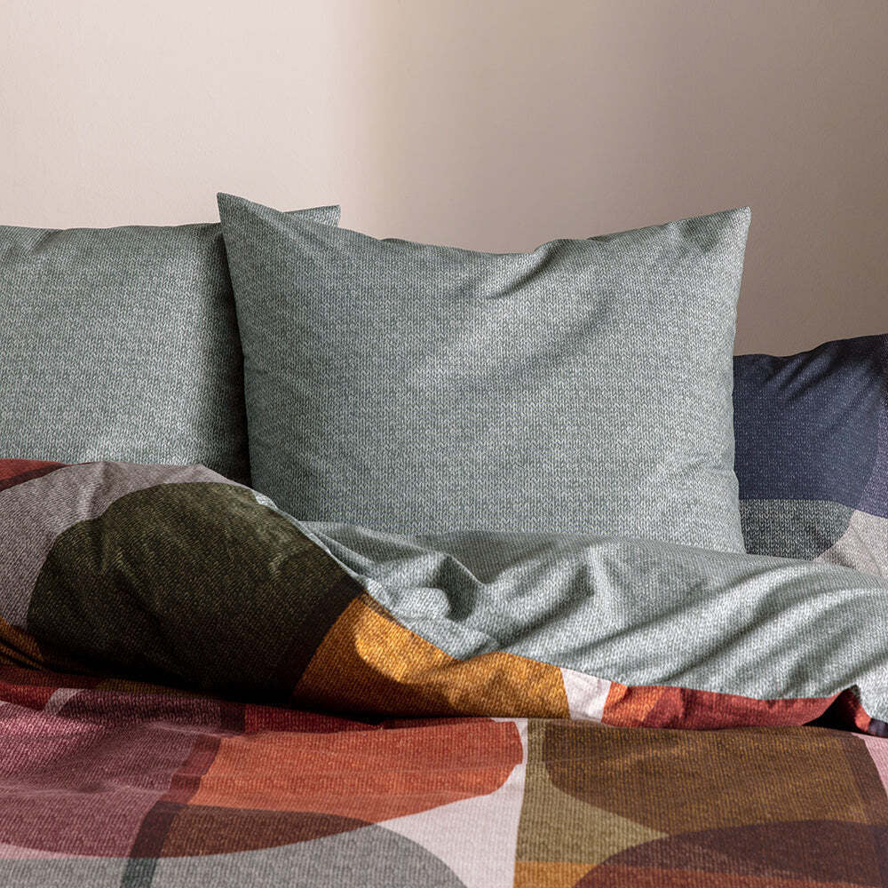 4PK Kas Australia Dandy Euro Throw Pillowcase 65x65cm - Denim