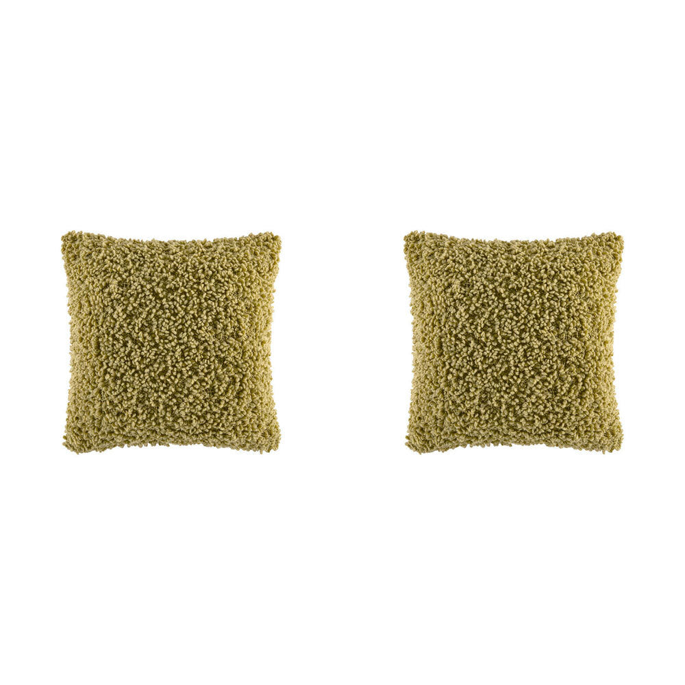 2PK Kas Australia Rye Filled Cushion Decor Square 50x50cm - Willow