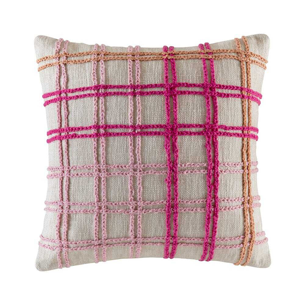 2PK Kas Australia Baron Filled Cushion Decor Square 50x50cm - Lolly