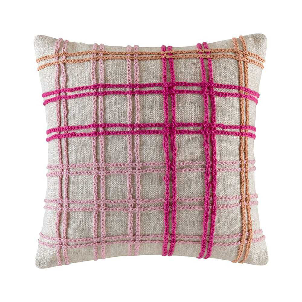 Kas Australia Baron Filled Cushion Decor Square 50x50cm - Lolly