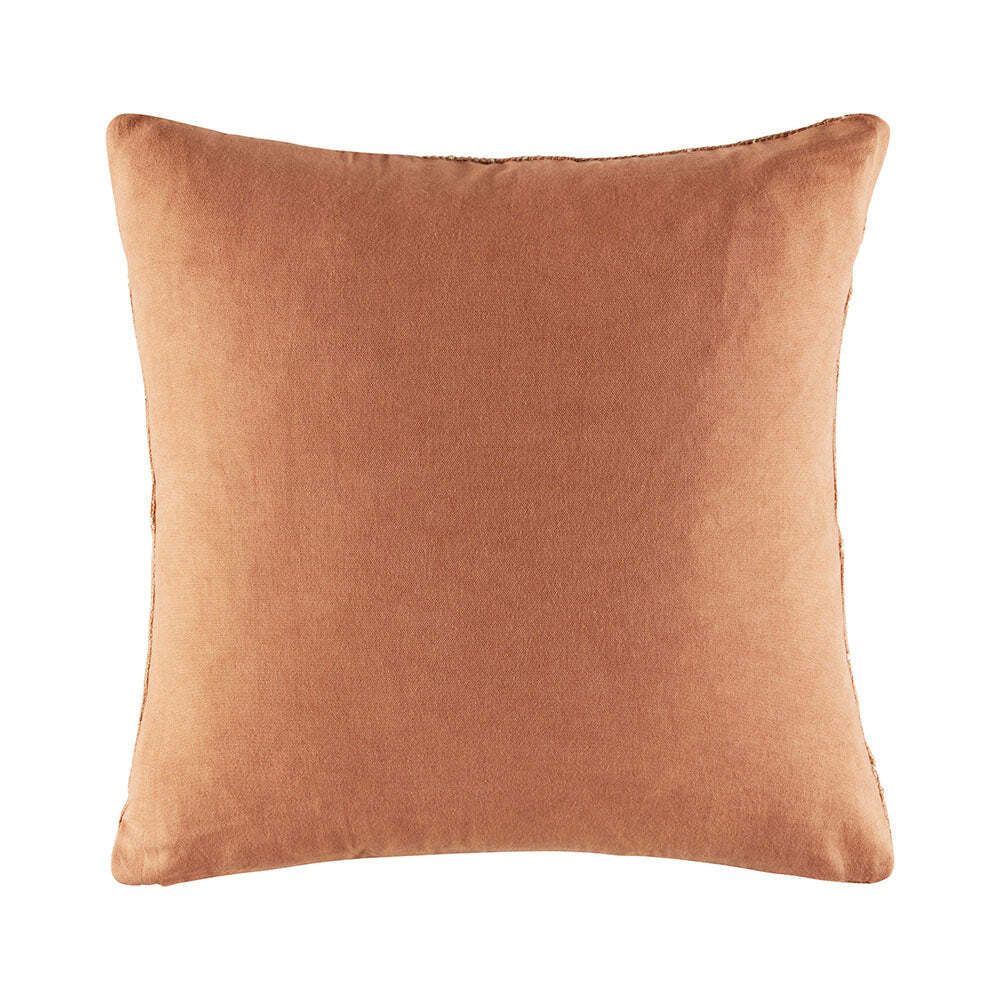Kas Australia Lennon Filled Cushion Decor Square 50x50cm - Almond