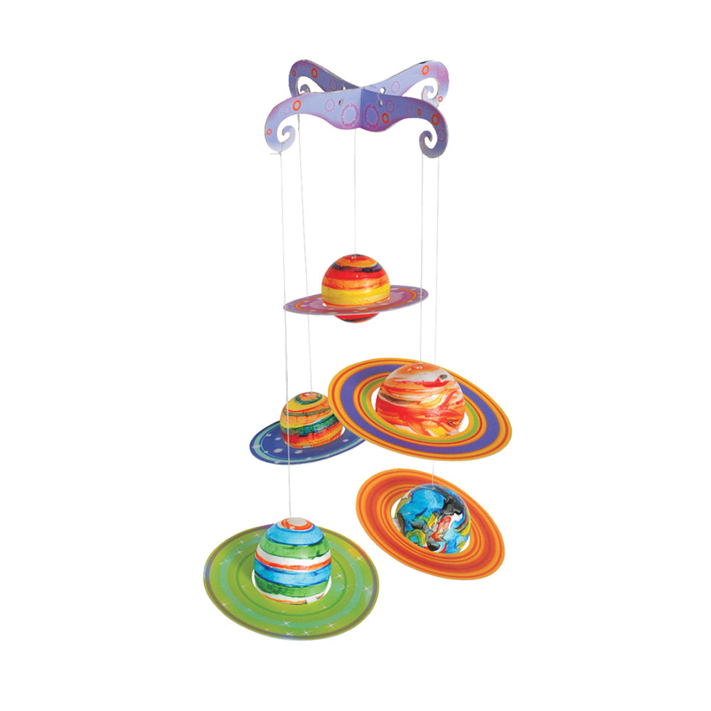2PK Craft For Kids Create Your Own Planet Mobile Activity Kit 5y+